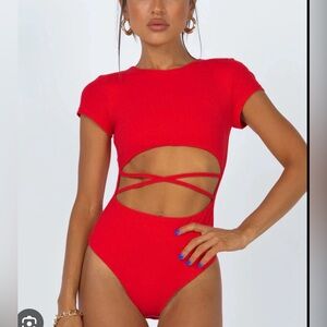 PRINCESS POLLY cutout bodysuit